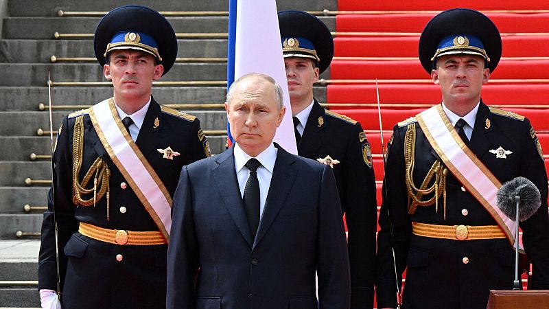 Putin asegura que Rusia logró frenar una guerra civil durante el motín del Grupo Wagner