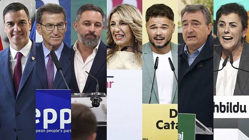 Candidatos veteranos y nuevos liderazgos ¿quién es quién en las elecciones generales del 23J?