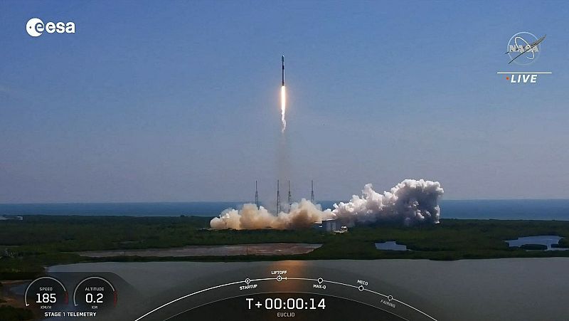 La misión espacial Euclid despega desde Cabo Cañaveral para explorar el universo desconocido y oscuro