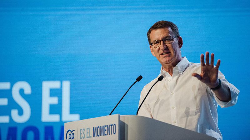 Feijóo pide la mayoría absoluta para gobernar "sin bloques ni bloqueos"