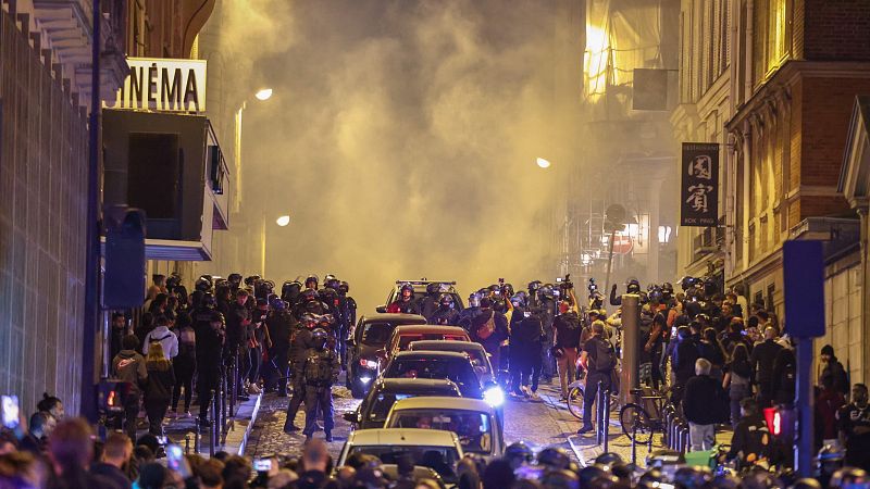 Al menos 157 detenidos en la sexta noche de disturbios en Francia tras la muerte de Nahel