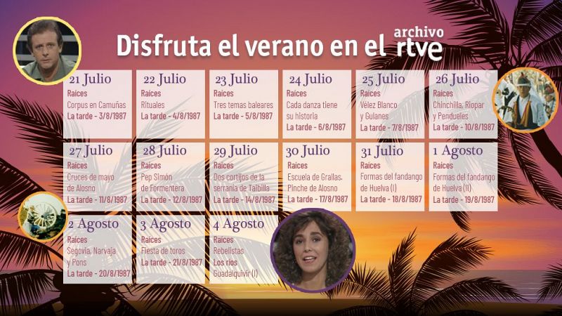 Un verano de lo más fresco con el Archivo de RTVE