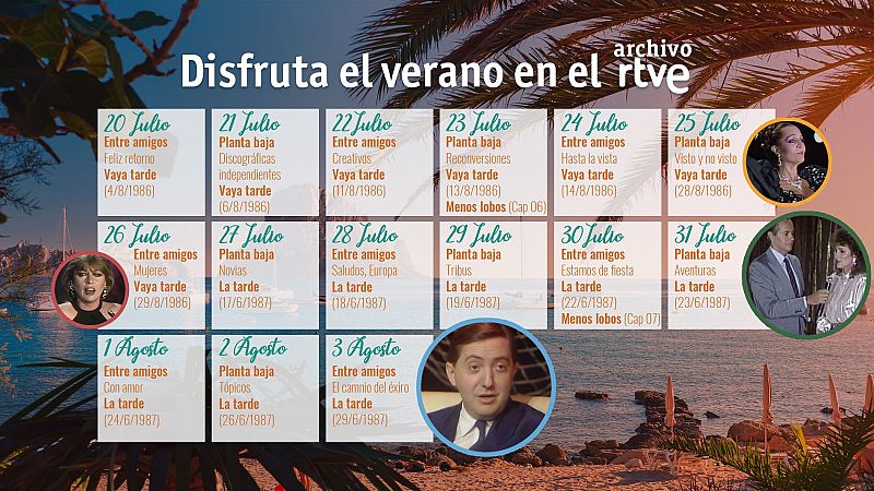 Un verano de lo más fresco con el Archivo de RTVE