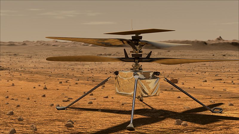 La NASA restablece el contacto con su helicóptero Ingenuity en Marte después de 63 días de silencio