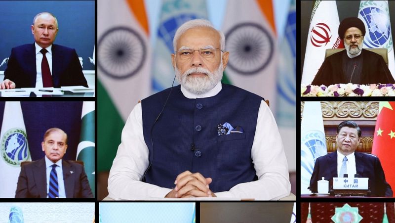 Rusia escenifica su acercamiento a China, la India e Irán en la cumbre de la Organización de Cooperación de Shanghái