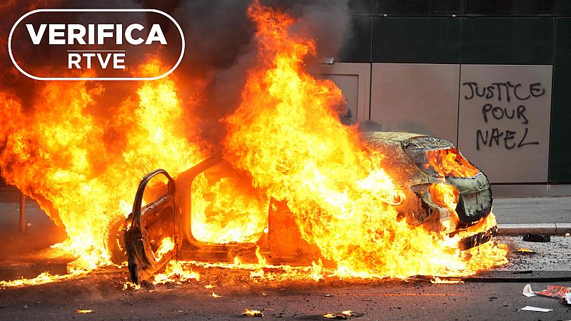 Bulos y desinformación sobre los disturbios en Francia tras la muerte de Nahel