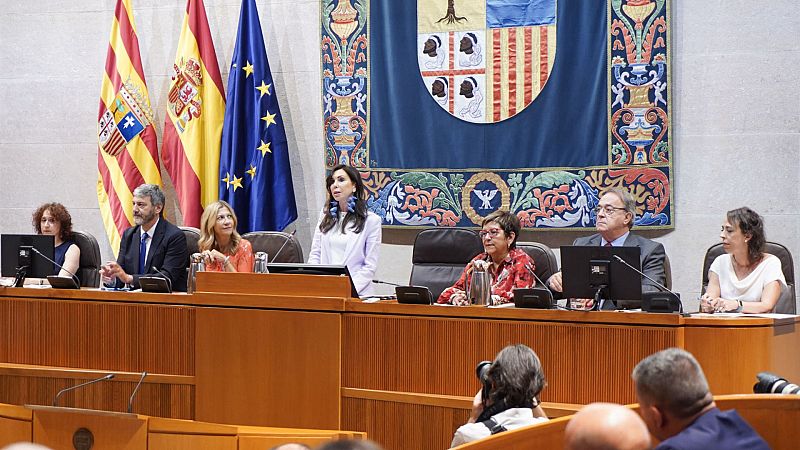 Cortes de Aragn tras el 28M. Composicin, presidente y nuevos diputados