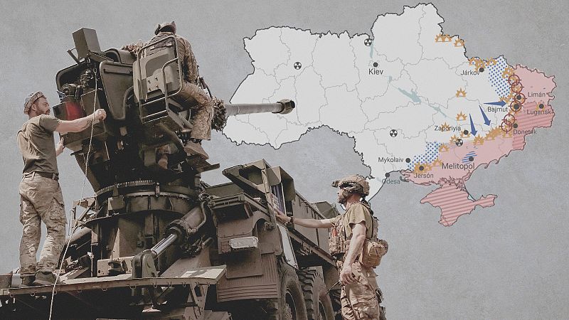 Los mapas de la semana 72ª de la guerra en Ucrania