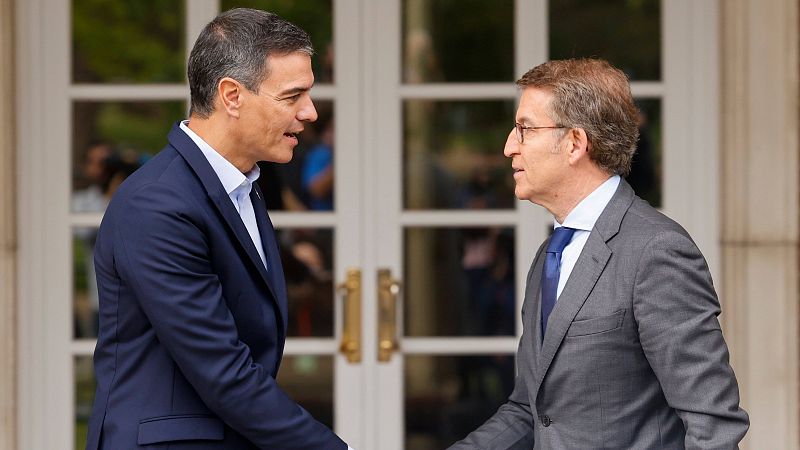 Sánchez y Feijóo, duelo de alta tensión en la campaña electoral