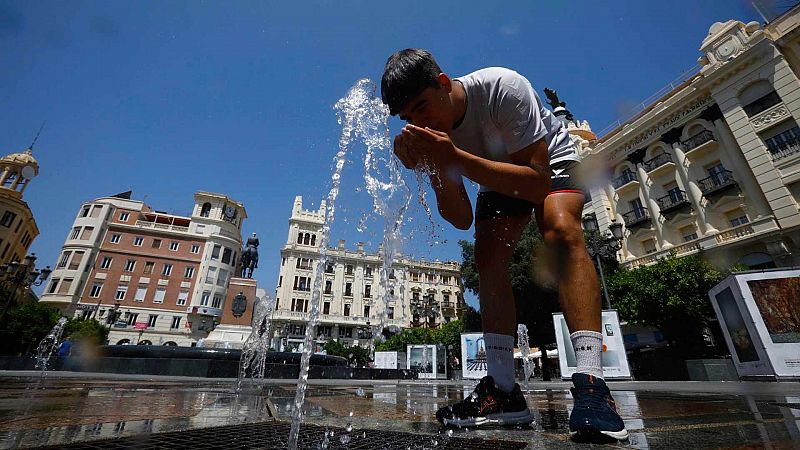 El segundo día de ola de calor deja temperaturas de casi 43 grados en Albacete, Alicante y Zaragoza