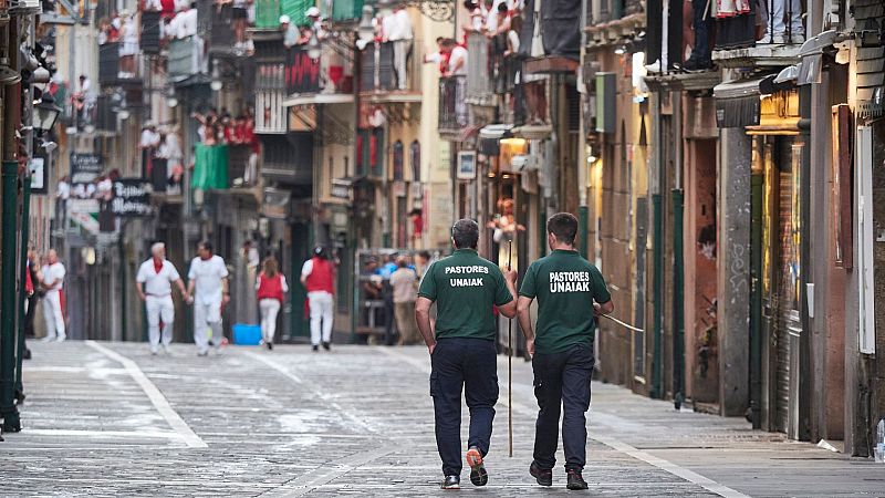 De corredor a pastor en los encierros de San Fermn: "La emocin de correr es inigualable"