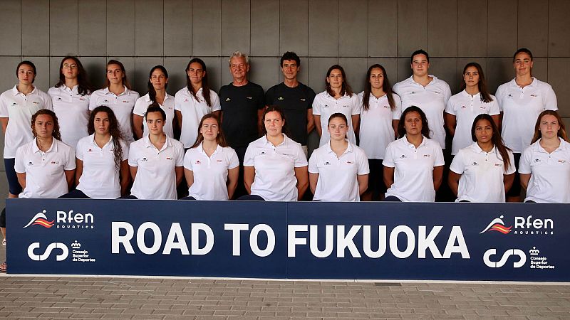 Una ambiciosa España busca el 10 en el Mundial de Fukuoka de waterpolo