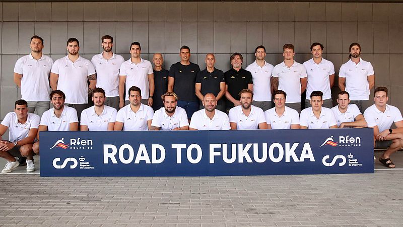 La selección masculina de waterpolo busca prolongar su exitoso ciclo en el Mundial de Fukuoka
