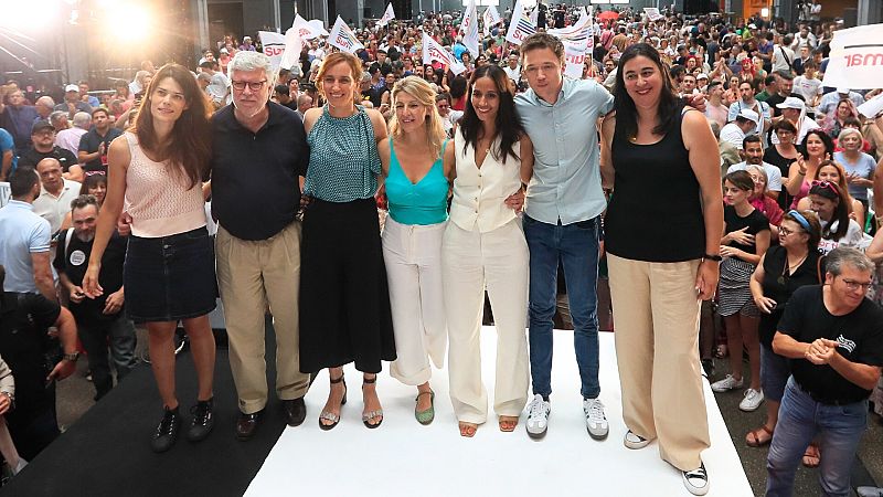 Díaz suma a Más Madrid y Podemos en campaña y reta a Feijóo a que aclare su "amistad" con el narco Marcial Dorado