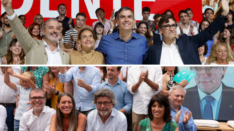 Diari de campanya | �ltim diumenge de campanya marcat pels actes centrals del PSC i Junts