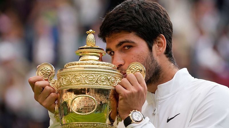 Alcaraz, tras ganar Wimbledon: "Es un sueño hecho realidad"