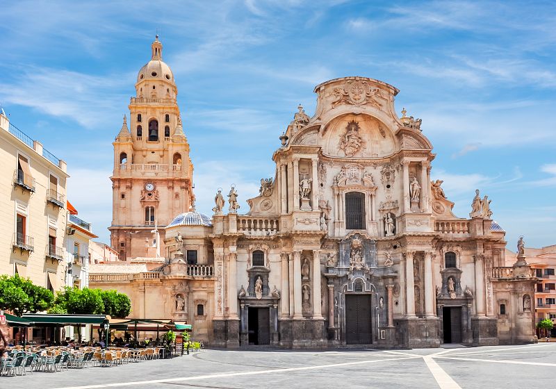 Cuenta atrs para el inicio de las obras de restauracin de la Catedral de Murcia