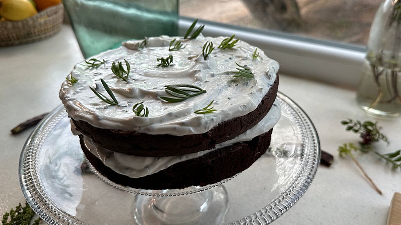 Receta de Mara Lo: tarta de algarroba e hinojo