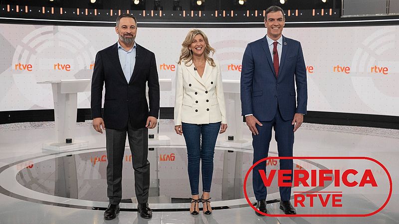 Debate final en RTVE: verificación, datos y contexto
