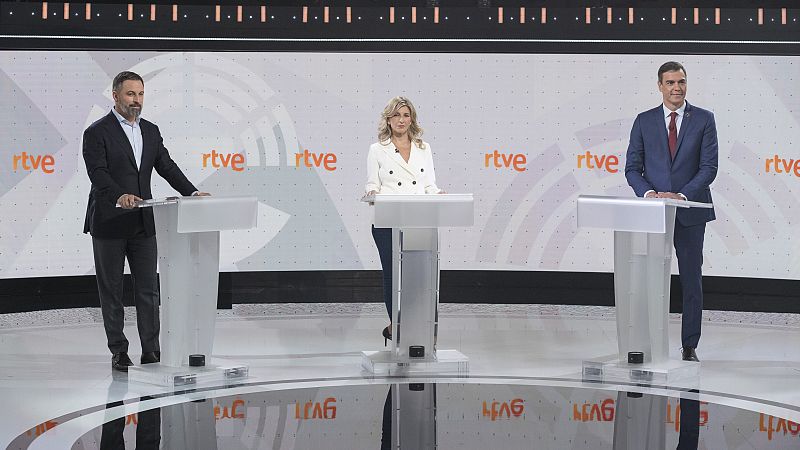 El debate final lidera el día con 4,1 millones de espectadores y 34,6% de cuota en RTVE