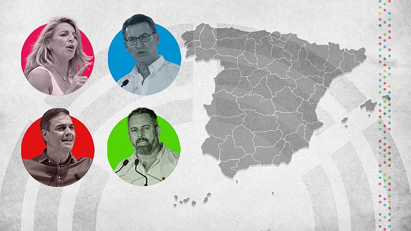 Vox y Sumar pagan el voto útil a PP y PSOE: así ha vuelto el bipartidismo a las provincias pequeñas