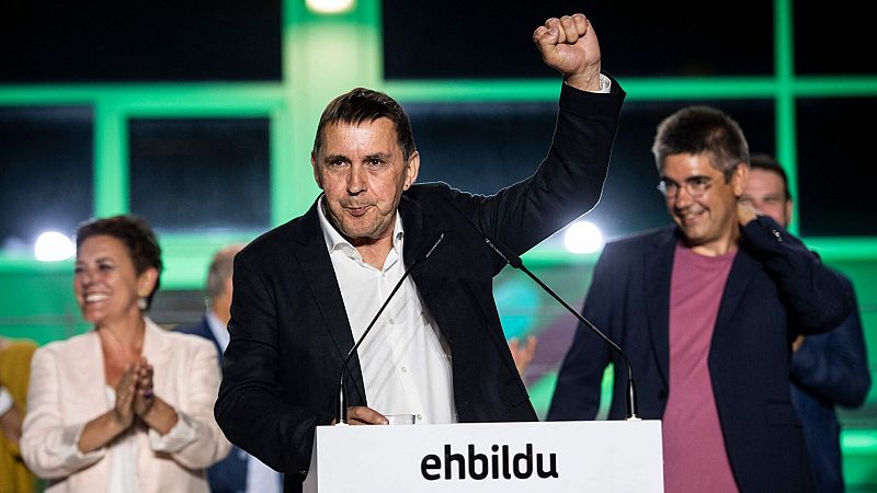 EH Bildu mejora sus resultados en Euskadi y empata con PNV y el PSE en escaños