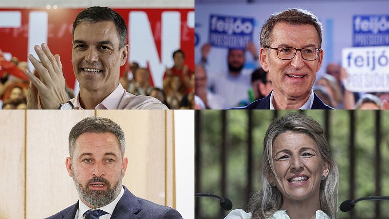 Cierre de campaña electoral del 23J: Los candidatos echan el resto con los últimos mítines del 23J