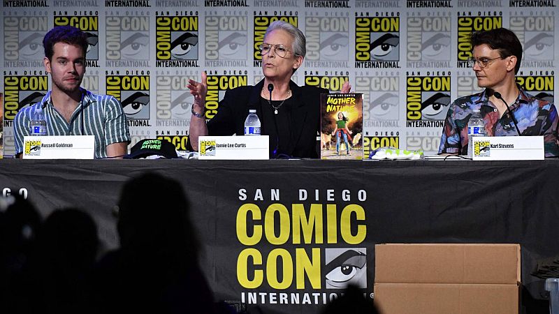 Jamie Lee Curtis presenta 'Madre Naturaleza', un sangriento cómic contra la crisis climática