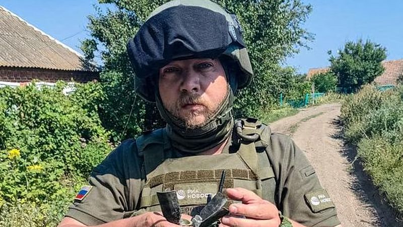 El Kremlin acusa a Ucrania de matar a un periodista ruso y herir a otros tres en el frente de Zaporiyia