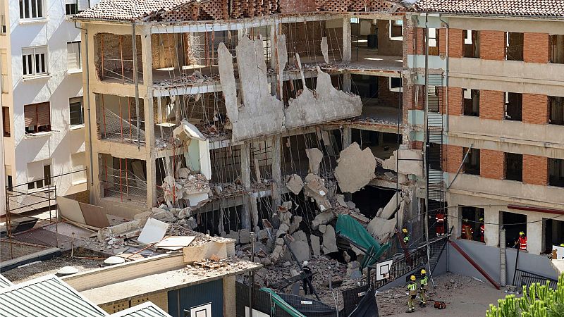 Mueren dos trabajadores en dos derrumbes en Calatayud y en Logroño