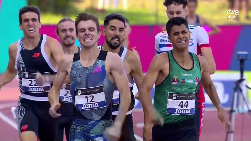 Adrián Ben, Mechaal y Ana Peleteiro, cara y cruz en el cierre del Campeonato de España de atletismo