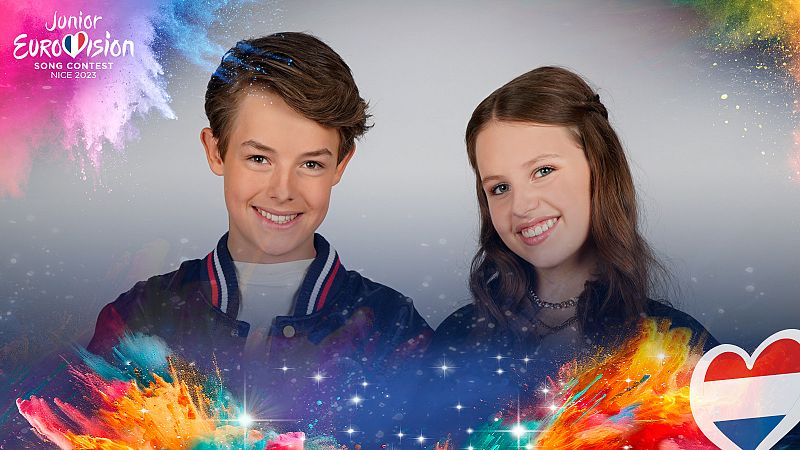 Sep & Jasmijn representarán a Países Bajos con "Holding On To You" en Eurovisión Junior 2023