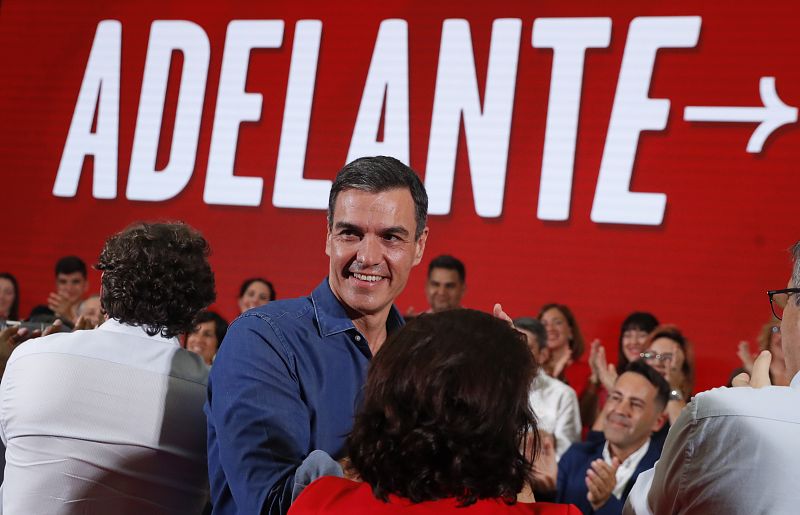 Sánchez buscará su investidura "en cuanto se constituyan las Cortes": "Quienes proponen retroceso no son mayoría"