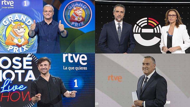 La 1 asciende a la segunda posición en audiencia y RTVE es el único grupo que crece en julio