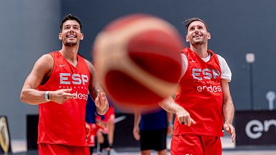 La Selecci�n Espa�ola de Baloncesto se prepara para el Mundial en RTVE