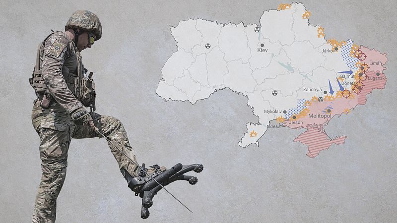 Los mapas de la semana 76ª de la guerra en Ucrania