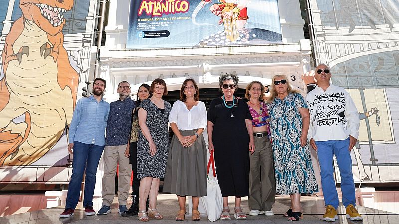 Las autoras, protagonistas de Vi�etas desde o Atl�ntico: de los clich�s del franquismo a las ideas feministas