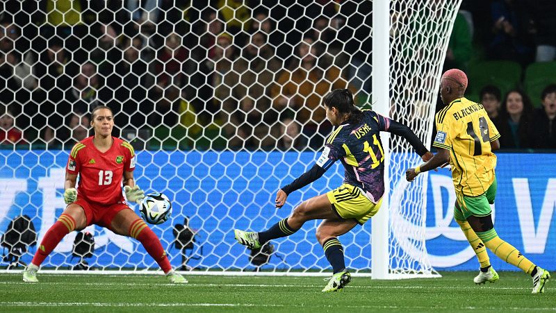 Usme lleva a la victoria a Colombia ante Jamaica y cruzar otra barrera histórica al alcanzar los cuartos de final