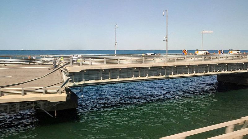 Moscú acusa a Kiev de nuevos ataques contra el puente de Crimea en medio de la contraofensiva
