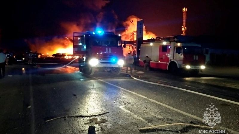 Aumenta a 35 muertos y 80 heridos el número de víctimas por la explosión de una gasolinera en el Daguestán ruso