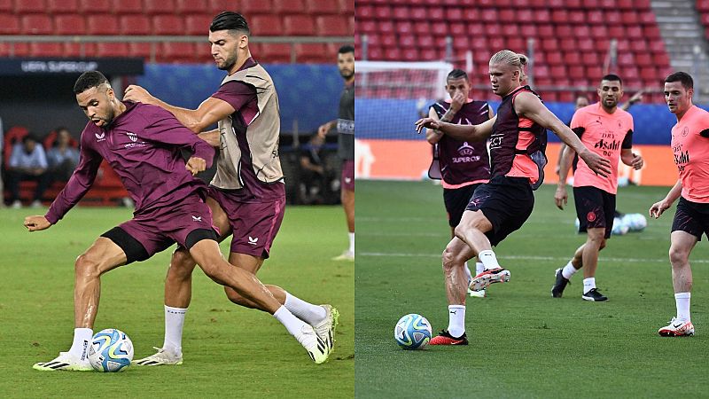 La fe sevillista busca acabar con el favoritismo del Manchester City en la Supercopa de Europa