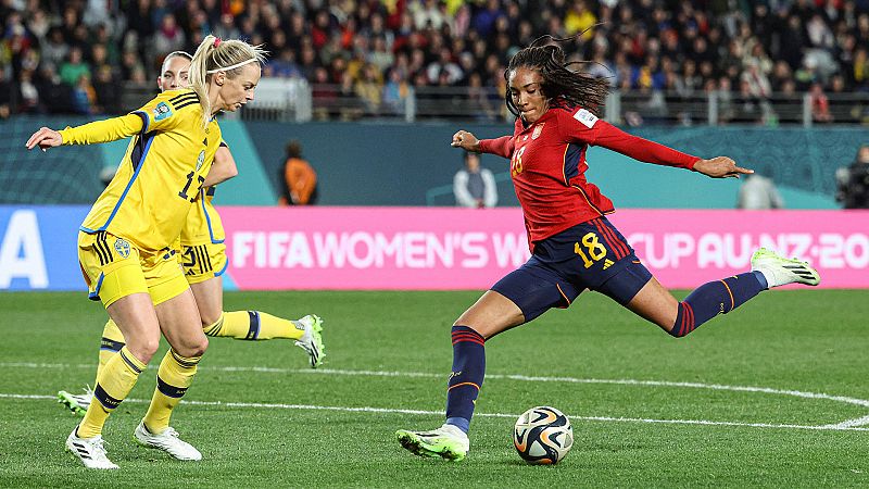 España-Suecia, partido más visto en la historia del Mundial femenino de fútbol: 45,4% y más de 1,9 millones en La 1