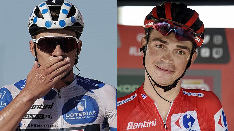 Evenepoel hace triplete en la Vuelta y Kuss consolida su liderato tras la última etapa de alta montaña