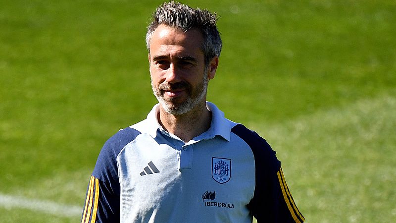 Jorge Vilda, a RTVE: "La mirada de las jugadoras me dice cosas muy buenas de cara a la final"