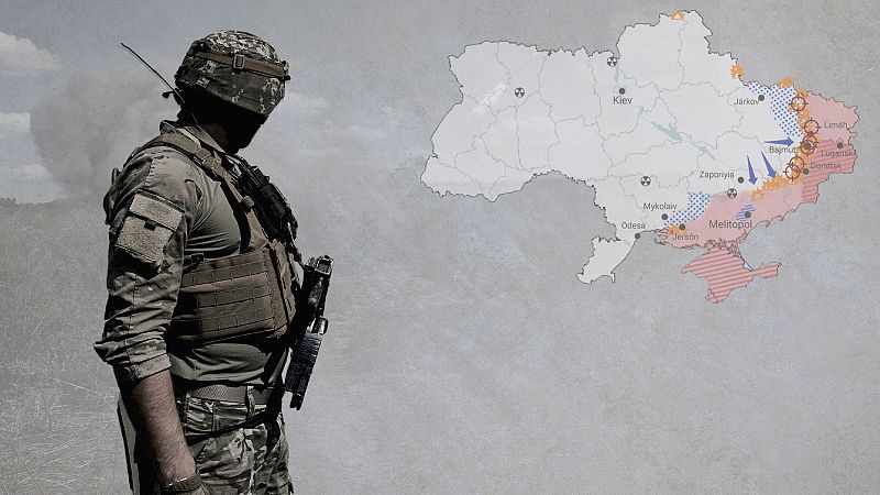 Los mapas de la semana 78ª de la guerra en Ucrania