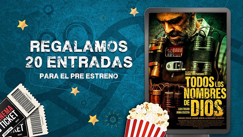 Asiste al preestreno de 'Todos los nombres de Dios': ¡Ya tenemos ganadores!