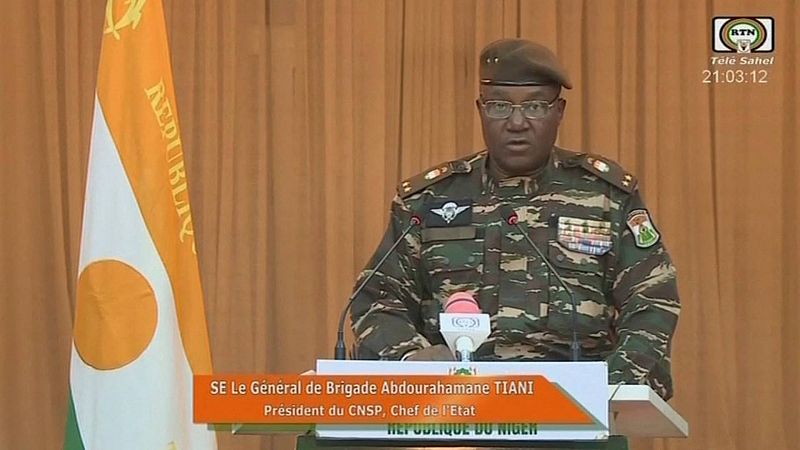 La junta militar de Níger se declara dispuesta a diálogo y niega querer confiscar el poder