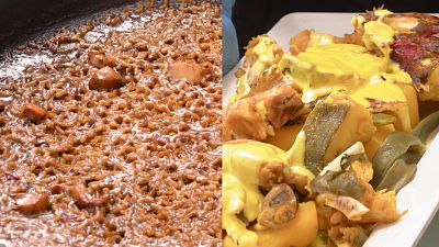 Doble receta ibicenca de pescado: bullit de peix y su arroz a banda