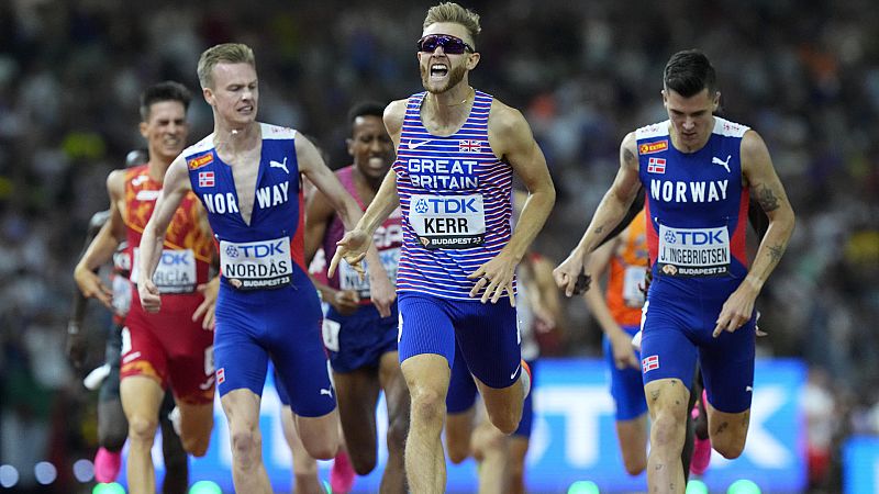 Kerr bate a Ingebritsen en la final de 1.500 del Mundial de atletismo; Mario García, sexto