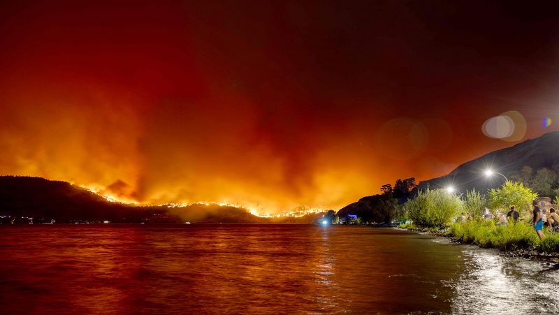 El calentamiento global crea condiciones meteorológicas siete veces más favorables para los incendios en Canadá